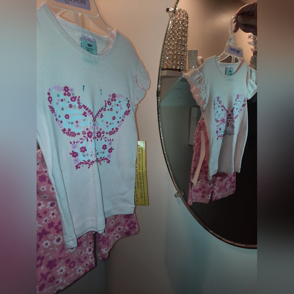 🐆Pink Butterfly Outfit